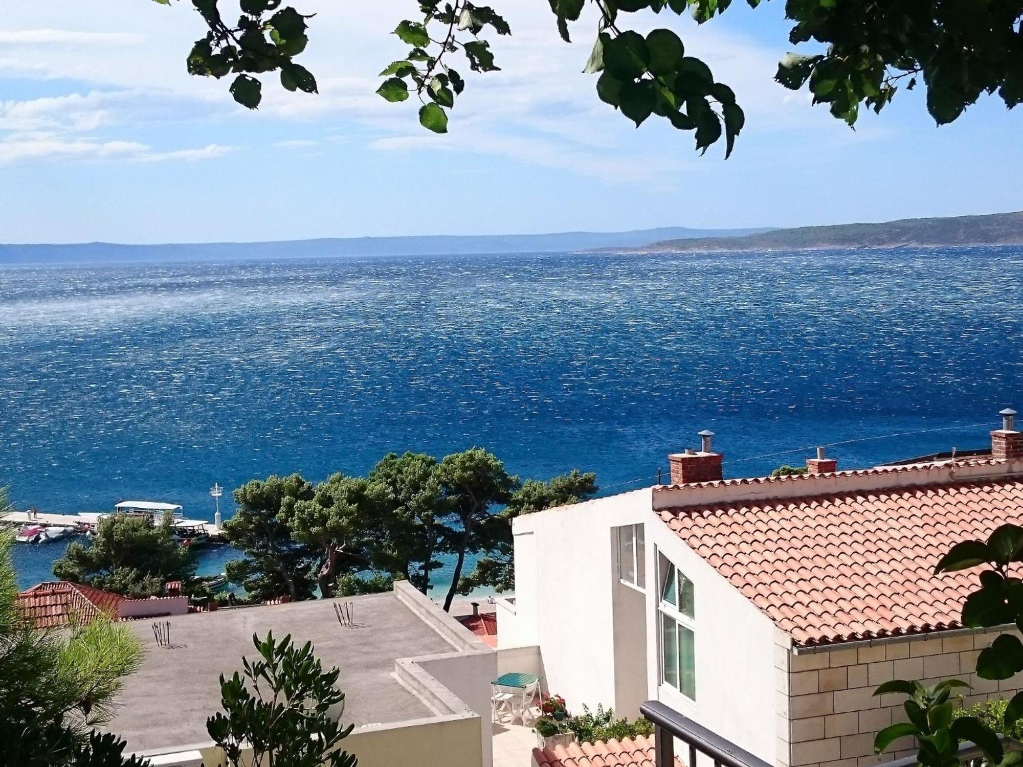 Cozy Apartment With A Balcony And A Sea View Brela Buitenkant foto
